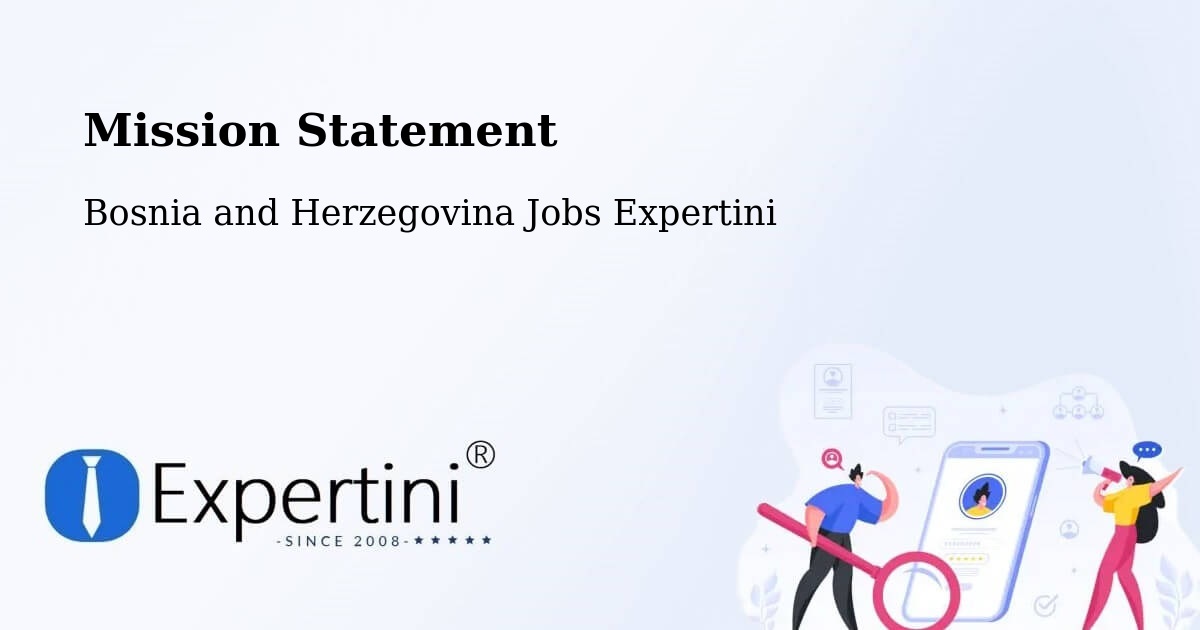 Corporate Mission – Žepče - Bosnia and Herzegovina Jobs Expertini