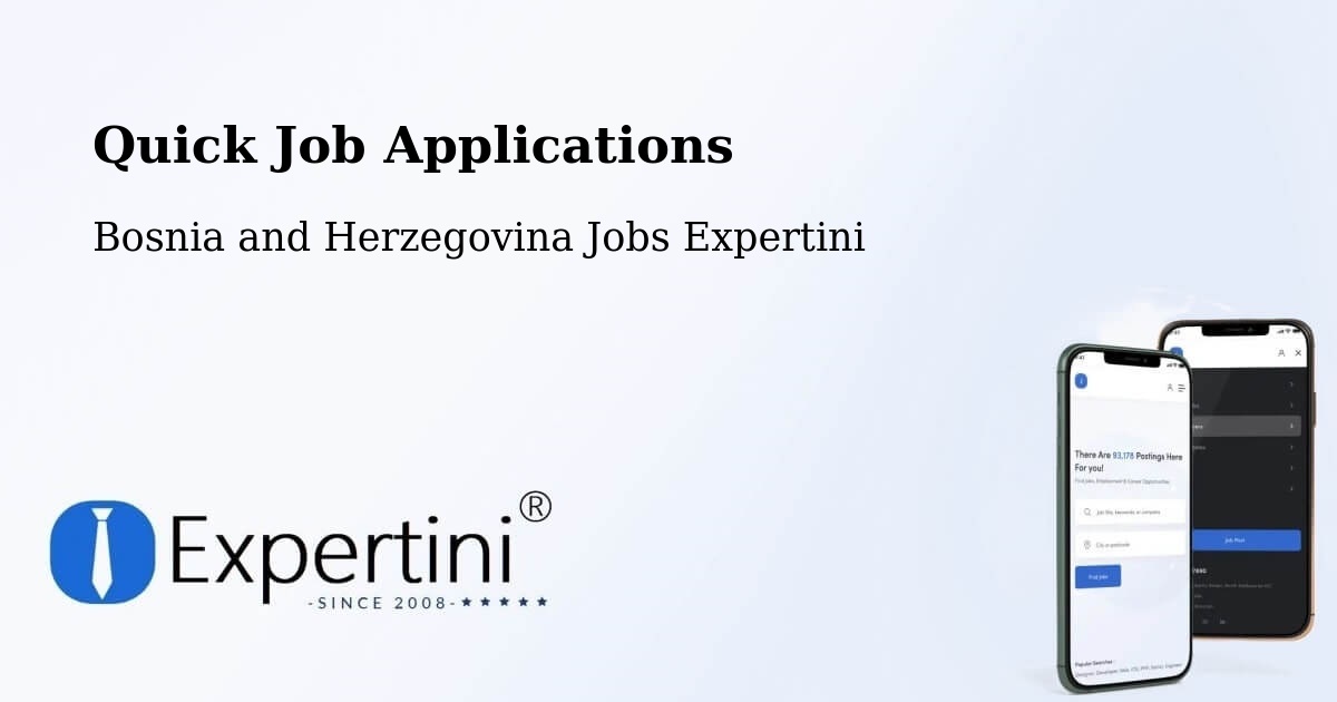 Quick Apply Feature – Žepče - Bosnia and Herzegovina Jobs Expertini